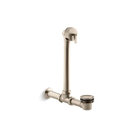 Kohler Iron Works Exposed Bath Drain For Above-The-Floor Installation 7104-BV